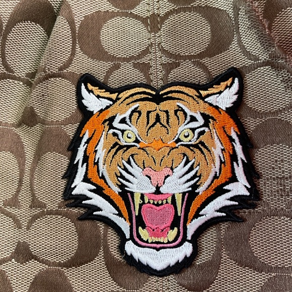 UPSTYLED, Vintage Coach Monogram Large Tote-COA - Picture 3 of 8